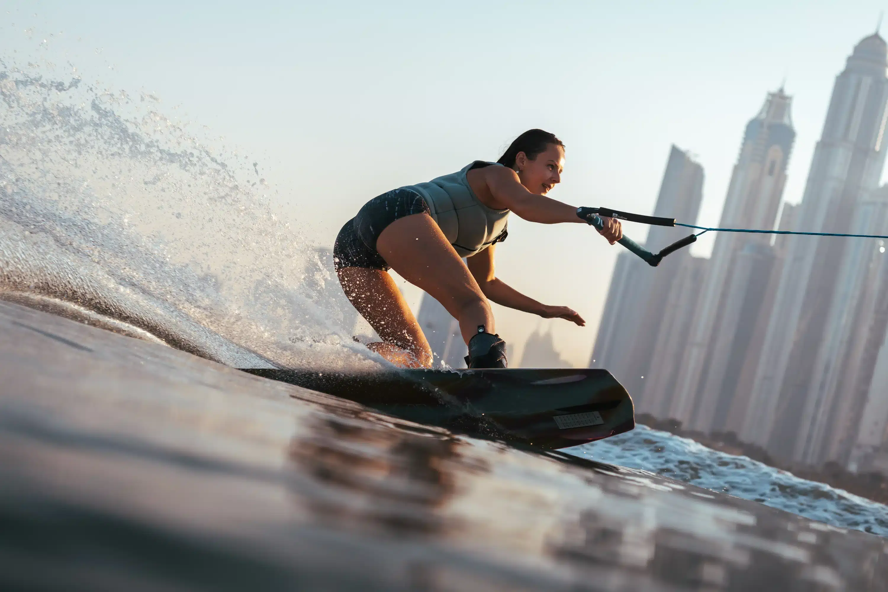 surfing in Dubai