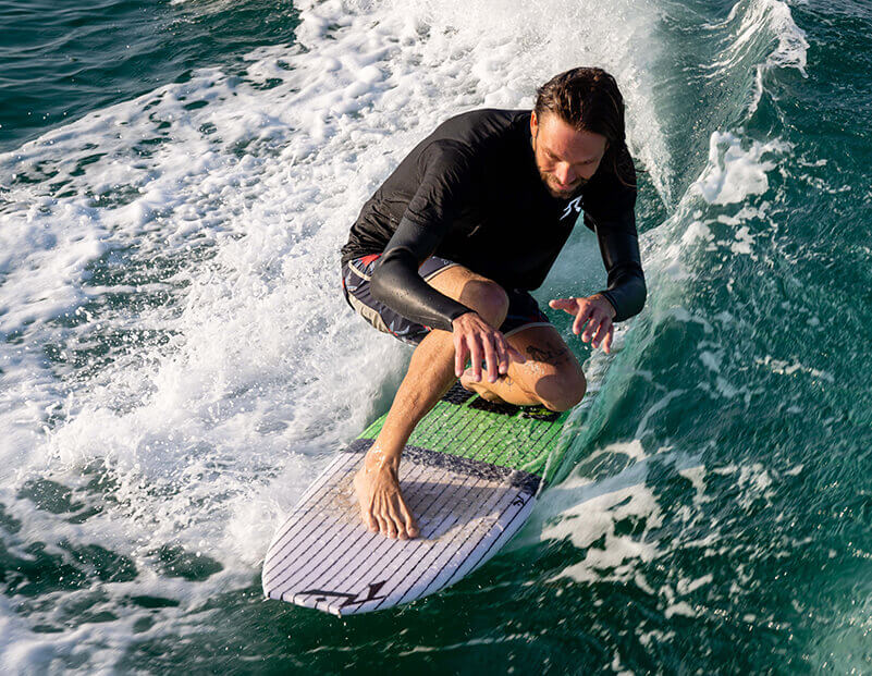 surfing in Dubai